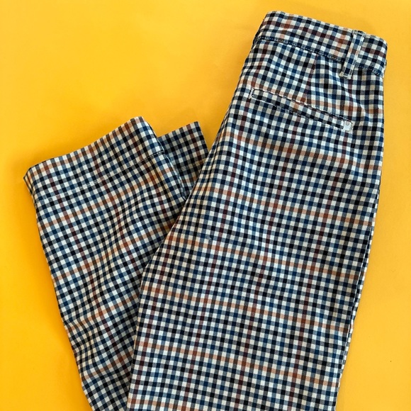 Brixton Checkered High Waisted Pants - Picture 3 of 7